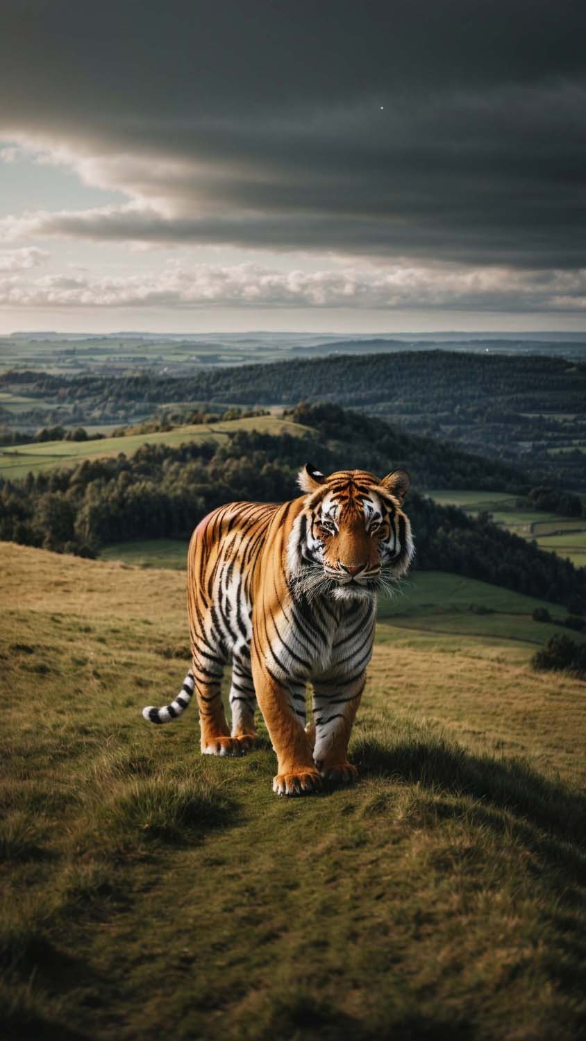 King Tiger iPhone Wallpaper HD