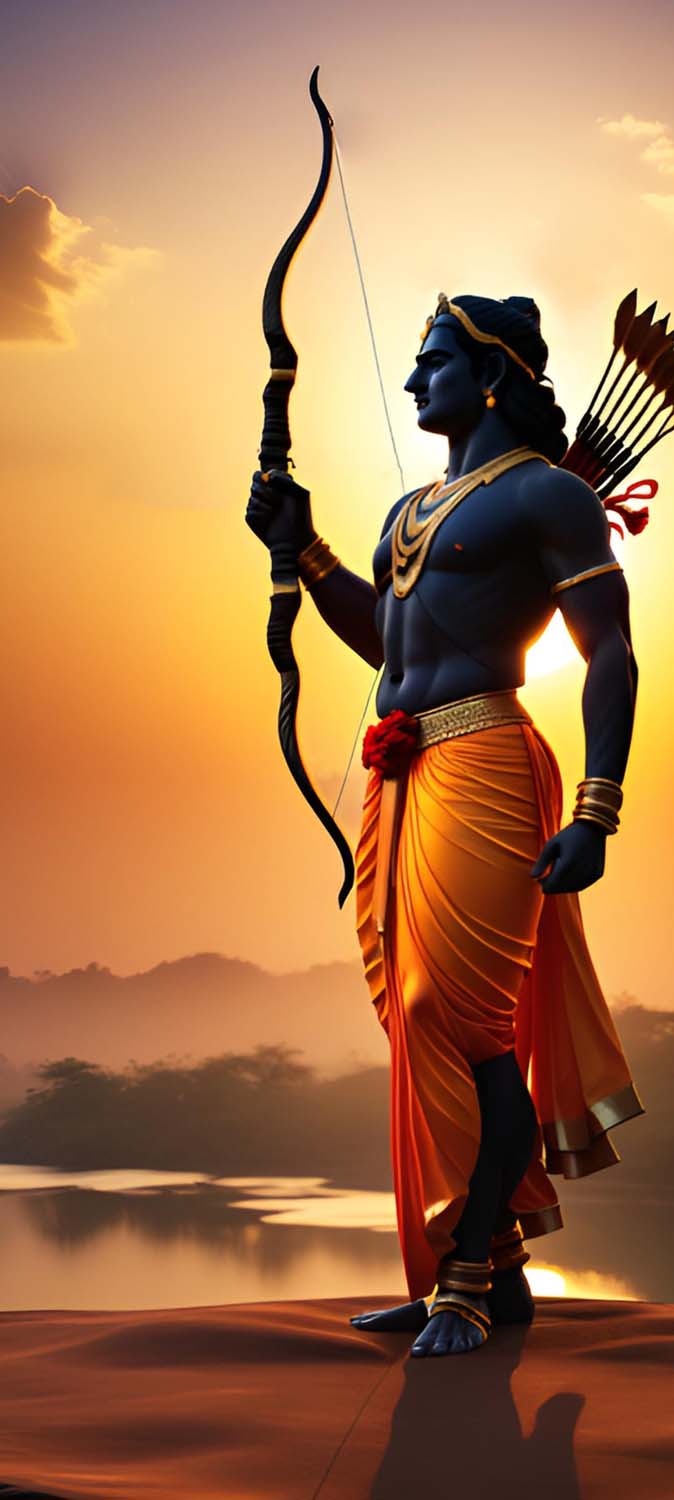 Lord Rama with Bow