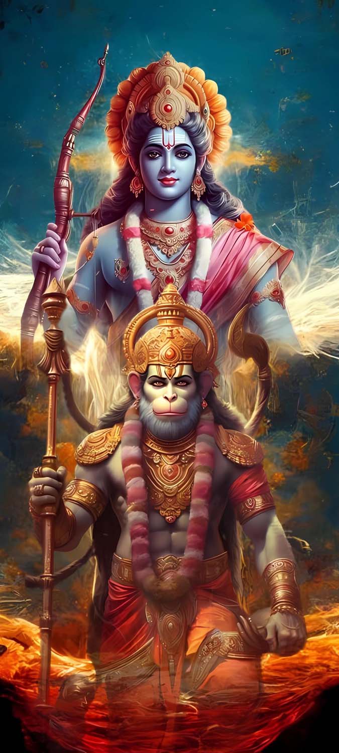 Shree Ram and Hanuman ji