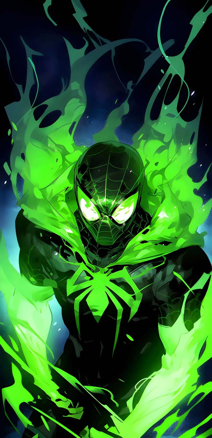 Spiderman Green Powers