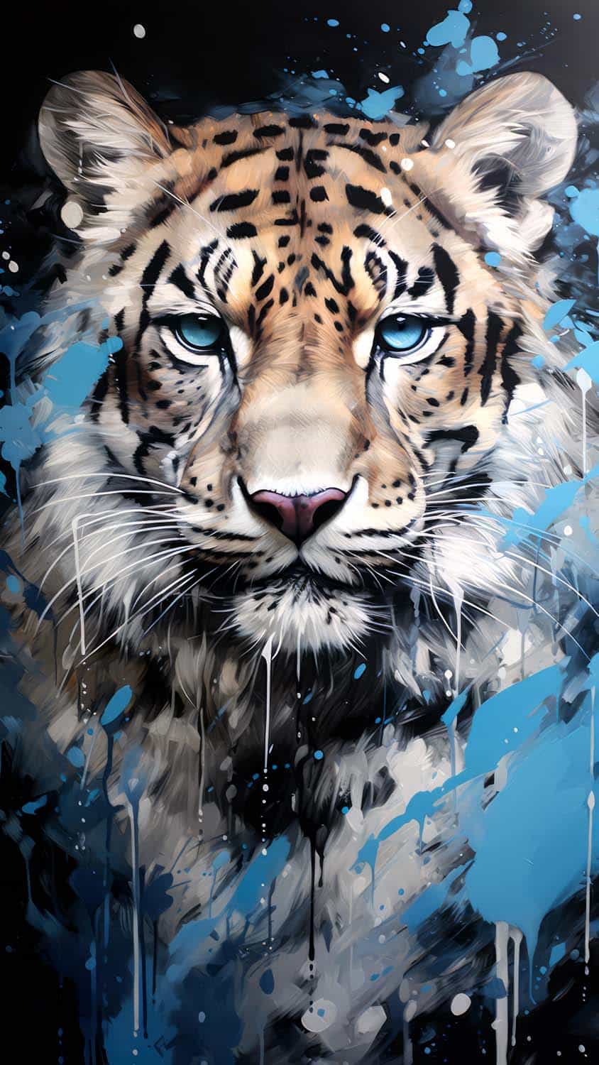 Tiger Portrait Art