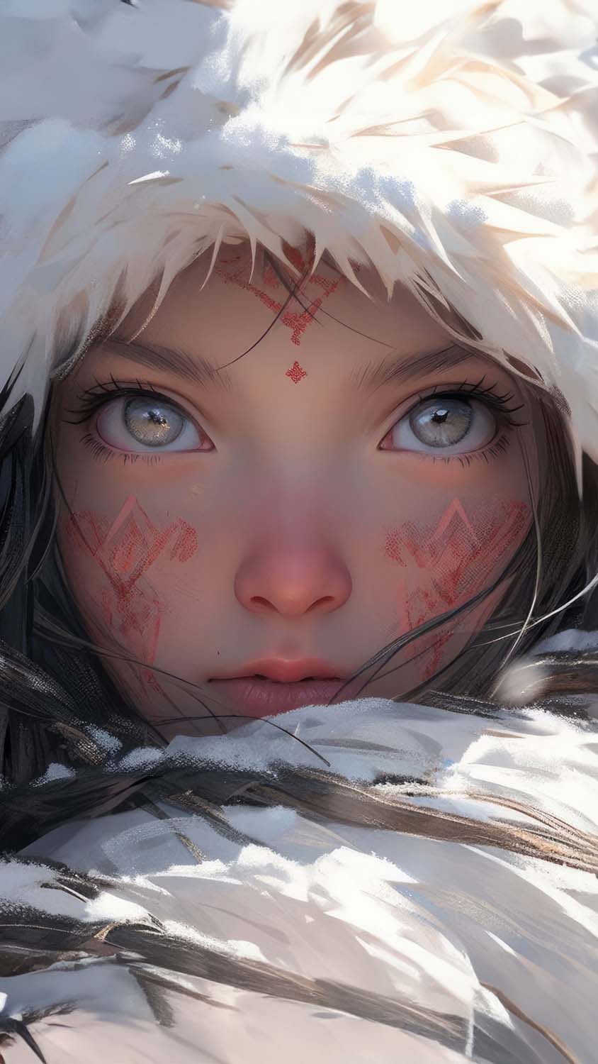 Tribe girl of north Cool Wallpapers