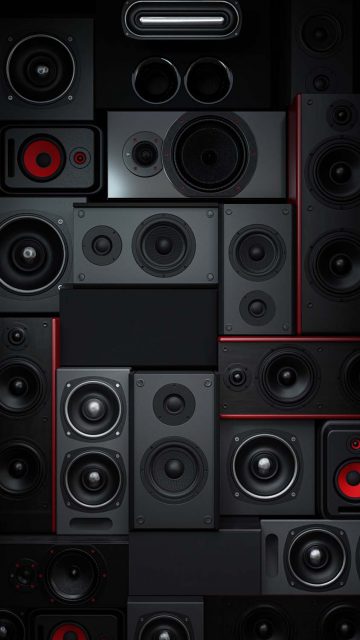 iPhone 15 Pro Max Speakers Wallpaper