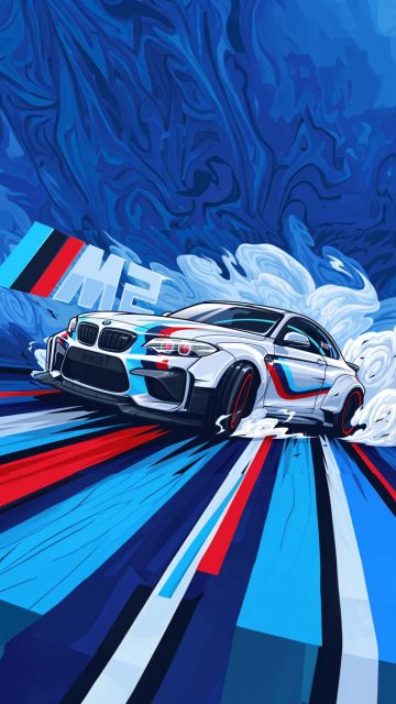 BMW M4 Artwork HD Wallpaper