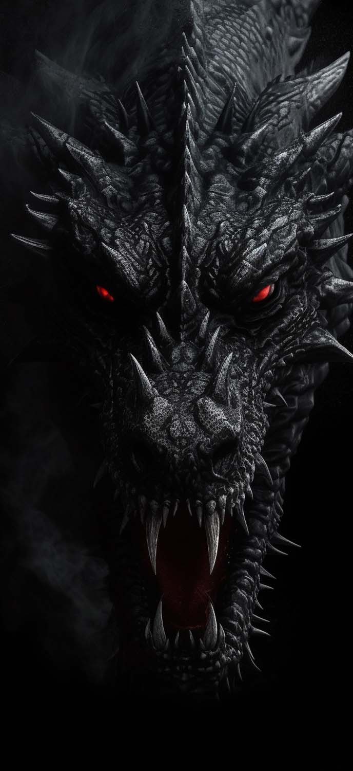 Black Dragon HD Wallpaper