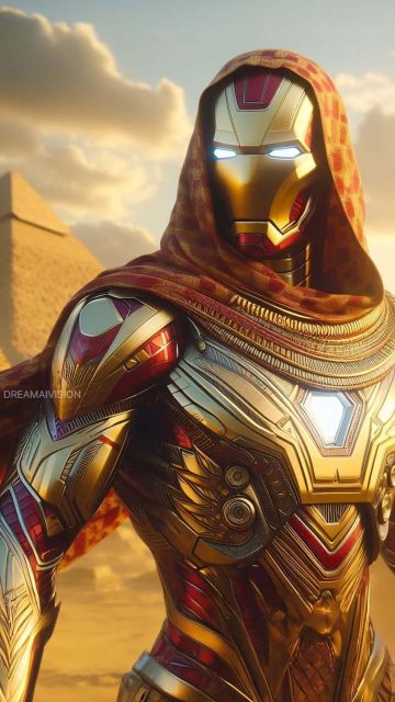 Egyptian Iron Man HD Wallpaper
