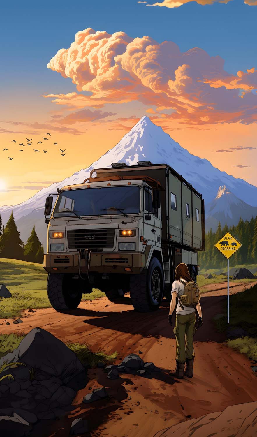 Expedition Truck Asthetic Wallpaper