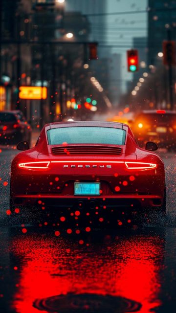Porsche 911 Red HD Wallpaper