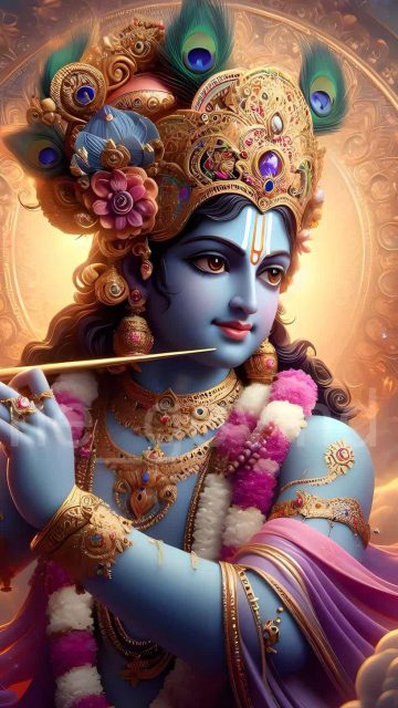 Shree Krishna God HD Wallpaper