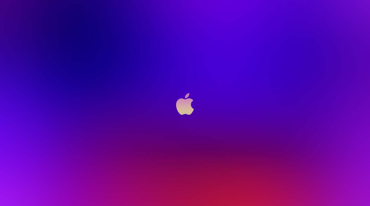 iCloud Blue Purble, Apple logo, Computers, Mac, sky