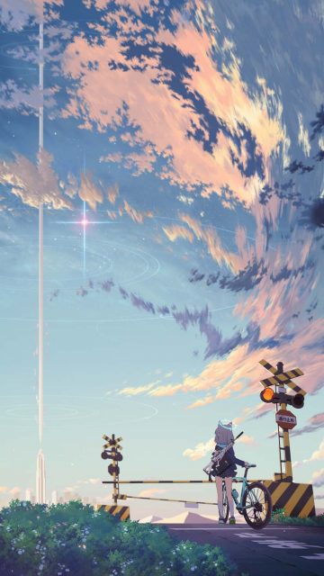 Anime Sky Wallpaper HD