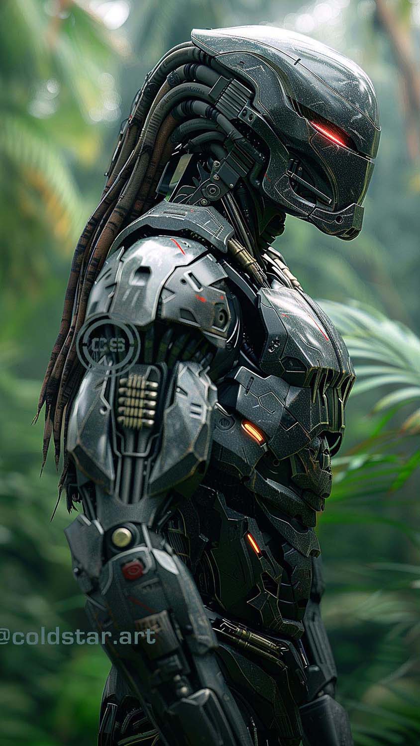 Cyborg Predator Wallpaper HD