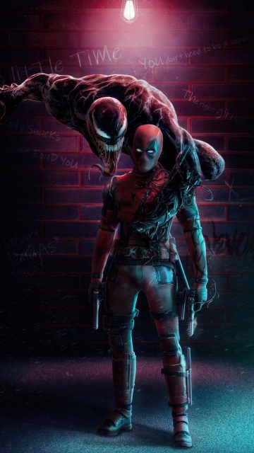 Deadpool x venom unleashed Wallpaper HD