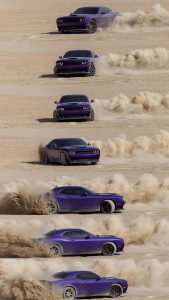 Dodge Challenger in Desert Wallpaper HD