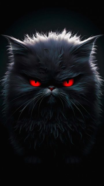 Evil Cat Wallpaper HD