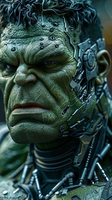 Hulk Cyborg Wallpaper HD