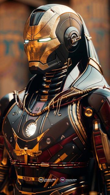 Iron Man Egyptian Armor Wallpaper HD