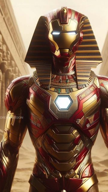 Iron Man Egyptian King Wallpaper HD