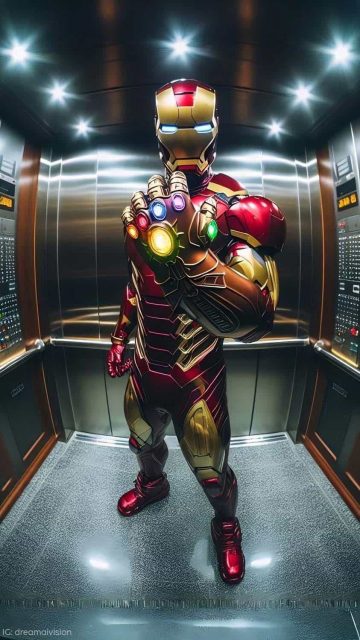 Iron Man Infinity Gauntlet Wallpaper HD