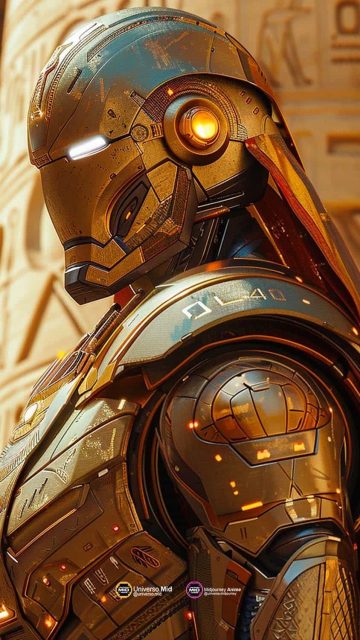 Iron Man Mummy Armor Wallpaper HD