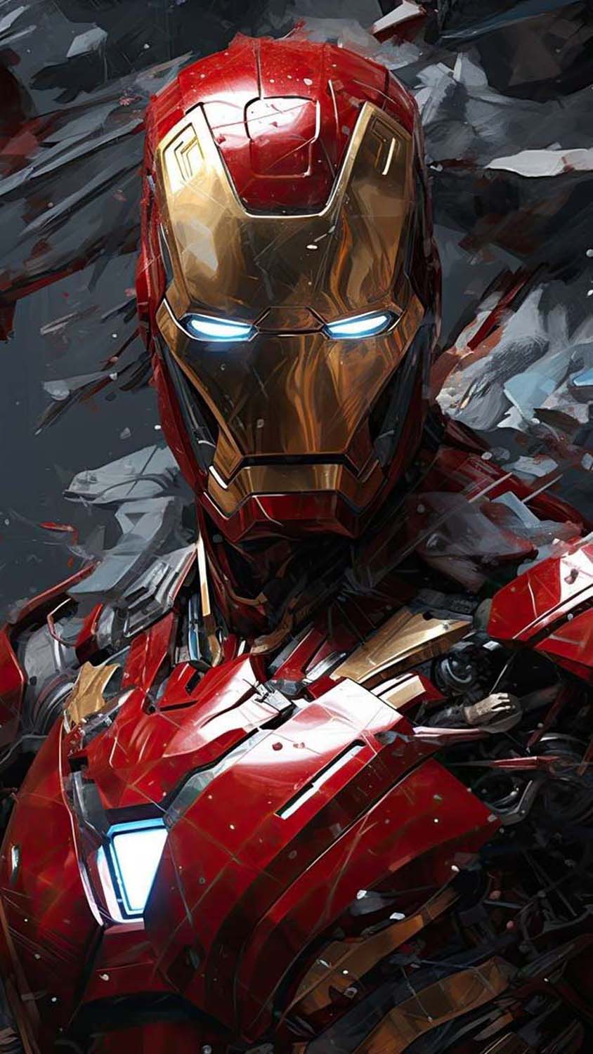 Iron Man Portrait Art Wallpaper HD