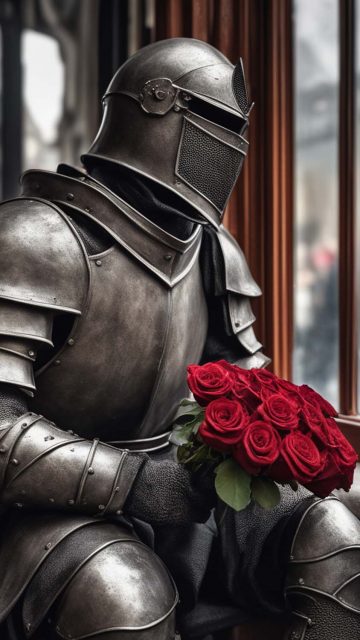 The Knight Wishes you Happy Valentines Day Wallpaper HD