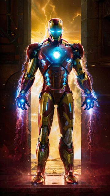 Unleashing the power of iron man Wallpaper HD